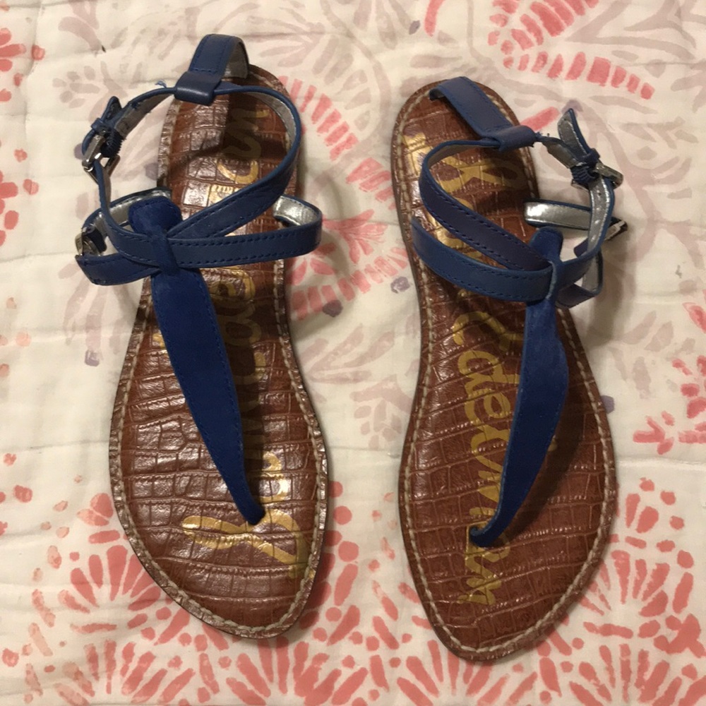 Sam Edelman Royal Blue Sandals